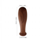 Medinis alaus čiaupo rankenėlė Rustic Classic Solid Wood Statinės Pakeitimo Rankenėlė Traukiamojo Alaus Mai&scaron;ytuvui Mai&scaron;ytuvo Rankenėlė Statinių Čiaupų Rankenėlės kava