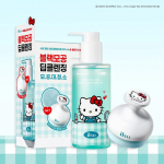 [Hello Kitty Bendradarbiavimas] Ilso Super Tirpus Sebumo Valymo Aliejus Rinkinys 200ml (+ Hello Kitty oro valymo &scaron;epetėlis) Cleansing Oil Set 200ml+Hello Kitty Air Cleansing