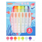 8 spalvos/rinkinys Neono UV Fluorescenciniai Akriliniai Dažų Ra&scaron;ikliai Dažų Žymekliai &Scaron;viečiantys Tamsiai Ry&scaron;kūs DIY &Scaron;viečiantys Žymeklio Ra&scaron;ikliai Meninės Prekės
