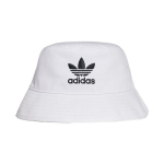 Adidas Originals Adicolor serijos vienspalvė medvilninė žvejo kepuraitė su siuvinėtu logotipu, unisex kepurės FQ4641 OSFM