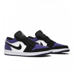 Air Jordan 1 Low Court Purple 553558-125 EU 41 violetinė/balta