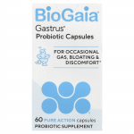 BioGaia, Gastrus&reg; Probiotinės Kapsulės, Pure Action, 60 Kapsulių