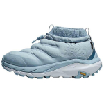 HOKA ONE ONE Kaha 2 Comfortable Slip Resistant Abrasion Resistant Mid top Hiking Shoes Women's Gray Blue 1155196-dzl 36.5
