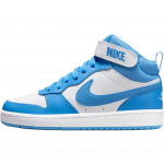 Nike Court Borough Mid 2 GS 'Baltas/Mėlynas Beyond' CD7782-123 37.5