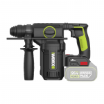 Worx 20V Akumuliatorinis perforatorius WU385.9 CN ki&scaron;tukas (adapteris įtrauktas)