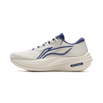 LiNing Yueying 5 Cushioning Abrasion Resistant Breathable Rebound Low top Sky Wave Technology Running Shoes Men's Ivory ARHV015-15 40