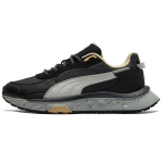 PUMA Wild Rider Žieminiai Unisex Juodi Ebono Balti Žemakulniai Laisvalaikio Sportbačiai 381902-01 EU 35.5