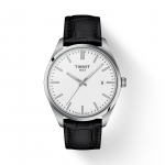 Tissot Odinis Dirželis Baltas Ciferblatas Vyri&scaron;kas Madingas Laikrodis T150.410.16.011.00 balta