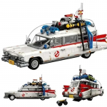 2352 VNT ECTO-1 Ghostbusters Kūrybi&scaron;kas Transporto Priemonės Statybinių Blokelių Rinkinys, Suderinamas su Blokeliais, Žaislinis Automobilis, Modelinis Automobilis, Rinkinys Suaugusiems, Dovana No Box