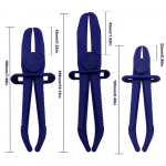 3 vnt. žarnų spaustukų įrankių rinkinys Raudonos linijos spaustukų replės Atpjovimo replės Kuras Žarna Žarnos linijos spaustukas Atpjovimo spaustukas Vamzdžių sandarinimo įrankis mėlyna