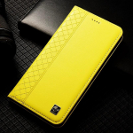 Nappa natūralios odos dėklas Tecno POVA 2 3 4 5 6 Pro Neo 2 3 Pro Phantom X2 Pro, magnetinis atverčiamas dėklas-piniginė, telefono dėklai Tecno POVA NEO(4G) citrina