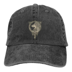 Ruonis Juokinga beisbolo kepuraitė Vyri&scaron;kos kepurės Moteri&scaron;kos skydelis Apsauga Reguliuojama Snapback Vilko kepurės XS（old）