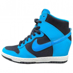 Nike Neslidūs Atsparūs dilimui Auk&scaron;ti Batai Riedlentėms Moteri&scaron;ki Mėlyni 644877-009 36.5