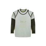 Nike FW23 ISPA kolekcija Daugiara&scaron;tis mozaikinis ilgomis rankovėmis mar&scaron;kinėliai Unisex Vir&scaron;utiniai drabužiai FB2706-034 XL