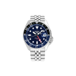 Seiko 5 serijos Naujas Sportinis GMT Nardymo laikrodis Vyri&scaron;ki laikrodžiai Mėlynas SSK003K1 Gentleman Blue blue