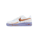 Nike Air Force 1 Energetic Orange Power Abrasion Resistant Height Increasing Low top Skateboard Shoes Men's Orange CW2288-111(Team1154-) 40 white
