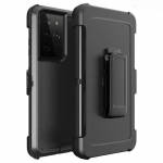 3-in-1 Karinio Stiliaus Atsparus Smūgiams Telefono Dėklas Samsung S26 S26 Plus S26 Ultra Otter Case Dėžutė Sagtis Ant Diržo Apsauginis Dangtelis For Galaxy S26 Ultra&With Clip