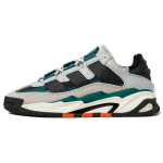 Adidas Originals Niteball Audinys Oda Laisvalaikio Sportiniai Patvarūs Žemi Gyvenimo Būdo Batai Unisex Sportbačiai Pilki Žali ID4086 36.5