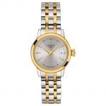 TISSOT Classic Dream serijos kvarcinis mechanizmas 50 metrų atsparumas vandeniui Moteri&scaron;kas laikrodis &Scaron;veicari&scaron;kas laikrodis 28mm Sidabrinis ciferblatas T129.210.22.031.00 kvarcas