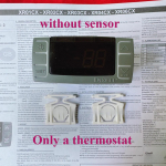 Dixell XR06CX-5N0C1 XR06CX COPELAND Elektroninis temperatūros reguliatorius su jutikliu &scaron;aldymo kamerai &Scaron;aldytuvas Naujas Originalus without sensor