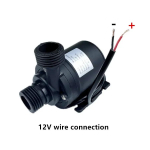 Povandeniniai 12V vandens siurbliai 800L/H 5m DC24V be&scaron;epetėliai varikliai Vandens cirkuliacija Saulės vandens siurbliai kelionėms Kemperiams Fontanams Akvariumams 12V wire connection