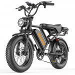 HEADEER BK20 48V20AH Baterija 750W Variklis Elektrinis Dviratis 150KG Apkrova 80KM Nuotolis 20 Colių Stori Padangų Visureigis E-Kalnų Dviratis