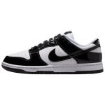 Nike Dunk Low SE Patent Panda Moteri&scaron;ki sportbačiai Juodi Balti Metaliniai-Sidabriniai IV5104-102 39 gray
