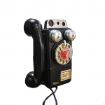 Vintažinis telefono dekoras Nostalgi&scaron;kas Retro Sieninis Rekvizitas Klasikinis Antikvarinis
