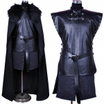 Vyri&scaron;kų Cosplay aprangų rinkiniai Jon Snow Kostiumai Game Of Thrones Apsiaustas M gray