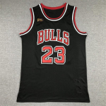 Chicago Bulls Michael Jordan 23 Finalų Edition Juodi Krep&scaron;inio Mar&scaron;kinėliai Unisex Medvilnės Mi&scaron;inio Sportinė Apranga Small white