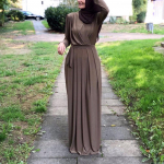 Moterų musulmoni&scaron;ka abajos suknelė Vidurio Rytų suknelė su auk&scaron;tu juosmeniu Ramadanui eleganti&scaron;ka klubinė vakarinė suknelė, Islamo moterų drabužiai L
