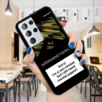 Creative Graffiti Slogan Plonas skaidrus, mink&scaron;tas silikoninis TPU dėklo dangtelis Redmi 10