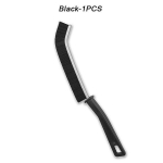 Nauji patvarūs skiedinio tarpų valymo &scaron;epetys virtuvės tualeto plytelių jungtys negyvo kampo kietų &scaron;erių valymo &scaron;epečiai, skirti du&scaron;o grindų linijai 1PCS juoda