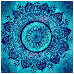 &bdquo;HuaCan&ldquo; deimantų tapybos &bdquo;pasidaryk pats&ldquo; rinkinys &bdquo;Mandala&ldquo; paveikslėlis, pilnas apvalus grąžtas, mozaikos paveikslai, siuvinėjimas, namų dekoras 30x30cm