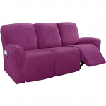 1 2 3 vietų Velvetinis atlo&scaron;imo sofos užvalkalas Elastinis sofos užvalkalas Lazy Boy Relax fotelio užvalkalai Sofos užvalkalas tamprūs užvalkalai 1 seater
