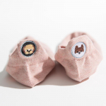 Moteri&scaron;kos &scaron;unų siuvinėtos medvilninės kojinės Four Seasons Kvėpuojančios kulk&scaron;nies kojinės Studentams skirtos mielos kojinės suaugusiems 1 Pairs rožinė