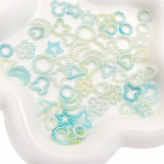 20g 190vnt Random Mix karoliukai ABS Magic Gradient Pearl Patch pasidaryk pats papuo&scaron;alų priedai 20g