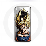 Coque Samsung Galaxy S9 Sangoku Mur Dragon Ball Super