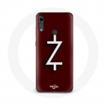 Coque pour Huawei P30 Lite Ozark Saison 4 Logo Z Blanc Fond Rouge