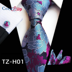 Jaukus trijų dalių rinkinys Paisley Fashion verslo vyri&scaron;kas kaklarai&scaron;tis su kaklarai&scaron;čiu sąsagų nosine