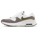 Nike Air Max SYSTM Balti Vidutinio Alyvuogių spalvos Vyri&scaron;ki Kedai Juodi Plok&scaron;ti-Alavo DV7587-100 42