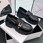 Moteri&scaron;ki laisvalaikio stambūs platforma &bdquo;Penny Loafers&ldquo; užsegami lengvi, kvėpuojantys, plok&scaron;čiapadžiai vaik&scaron;čiojimo batai, tinkantys darbui.