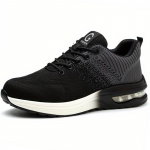 Darbiniai sportbačiai su oro pagalvėlėmis Vyri&scaron;ki Moteri&scaron;ki apsauginiai batai Kvėpuojantys lengvi darbo batai Vyri&scaron;ki Plieniniai batai Apsauginiai batai nuo smūgių 36