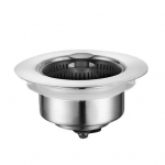 Nerūdijančio plieno kriauklės sietelis-filtras krep&scaron;elis Rūdžių atsparus Korozijai atsparus Užsikim&scaron;imo prevencija Sandarus sietelis