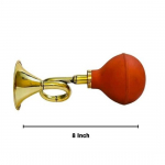 Antikvarinis klasikinis trimitas dviratis taksi autobusas sunkvežimis Metalinis ragas su raudona guma &hellip; Daugiau