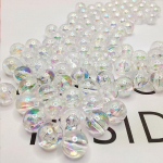 &bdquo;Transparent AB Fantasy Color Performance galvos apdangalo karoliukai &ndash; &bdquo;pasidaryk pats&ldquo; priedai&ldquo; 10mm (about 30 pieces/pack) skaidri