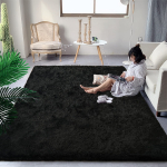 Auk&scaron;tos kokybės ir itin mink&scaron;tas pliu&scaron;inis kilimas Miegamojo lovos kilimėlis Svetainės vaikų kambarys Neslystantys namų dekoravimo kilimai 160x200cm