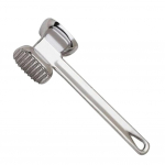 Mėsos mink&scaron;tinimo plaktukas, 19 cm, buitinis aliuminio lydinio kepsnys, metalinis plaktukas, virtuvės įrankis, tvirtas, patvarus dvipusis mink&scaron;tiklis