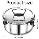 1,5QT plok&scaron;čių formų rinkinys nerūdijančio plieno plok&scaron;čių formų formavimo apvalių pyragų kepimo plok&scaron;čių gaminimo skardinės, skirtos &scaron;okoladiniams virtuvės reikmenims