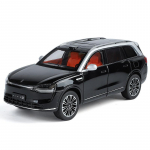 1/24 Lydinio Automobilio Modelis, AITO M9, Nuimami Ratai, Guminės Padangos, &Scaron;viesos Muzikos Automobilis, Visureigis, Vaiki&scaron;ka Gimtadienio Dovana 1/24-Size:21.3*8.5*8cm juoda